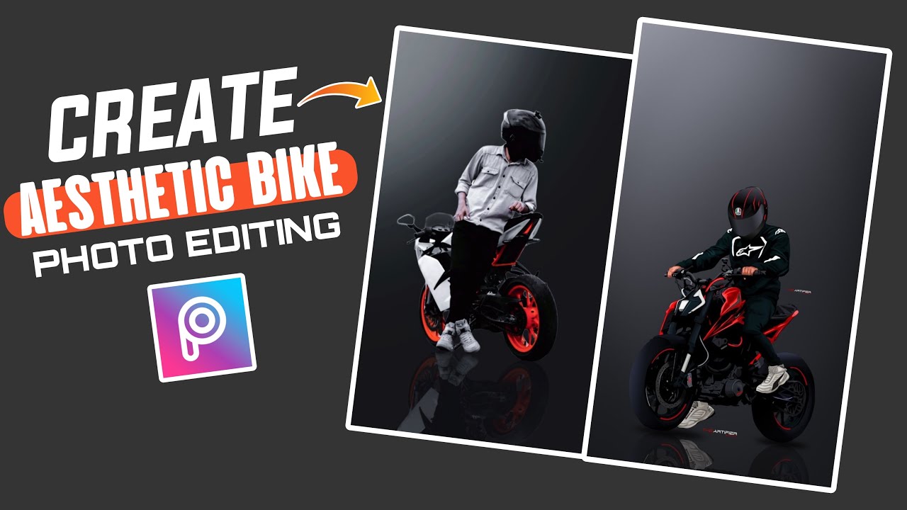 Aesthetic Instagram Bike Dp Photo Editing