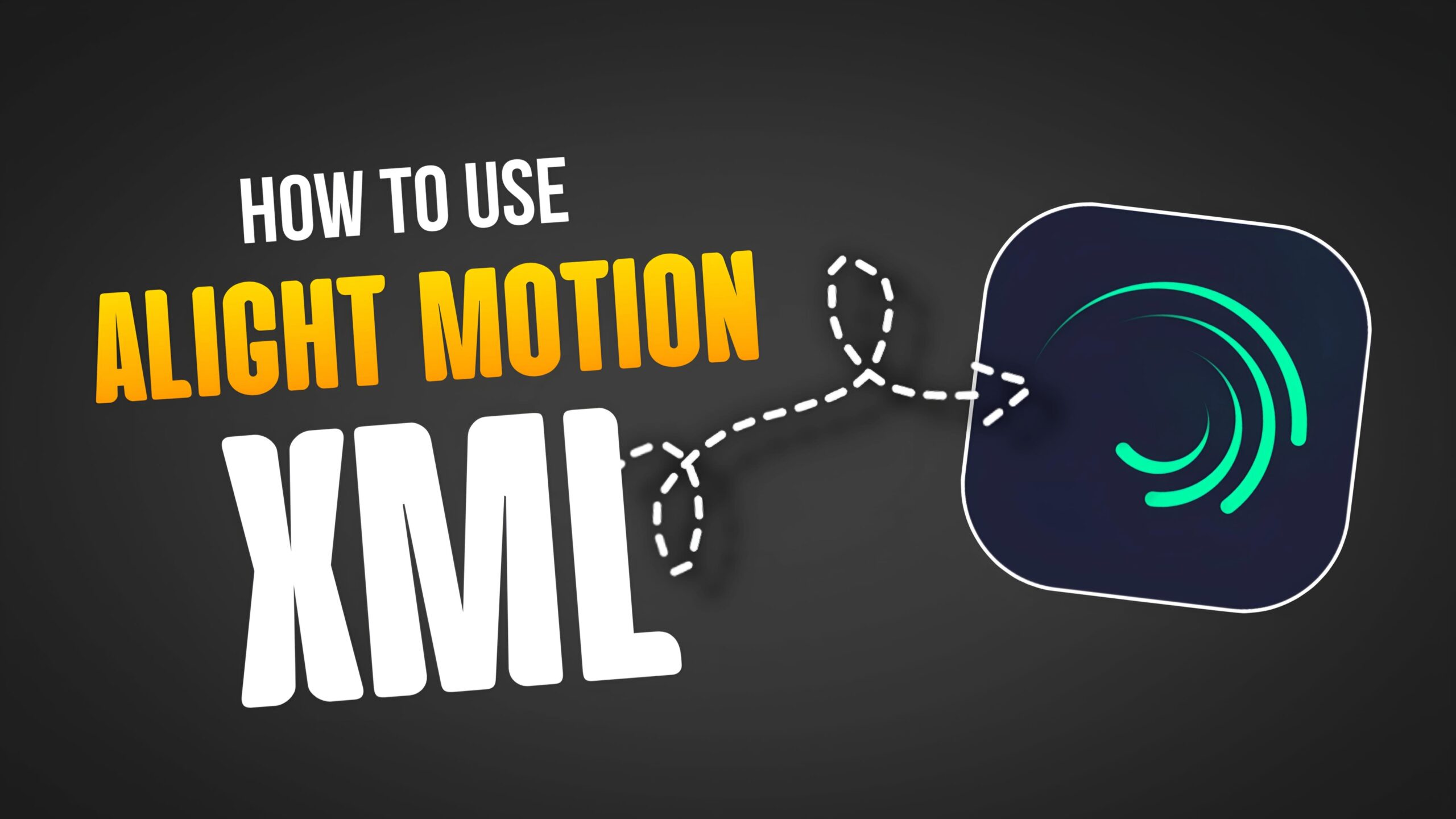 How to use Alight Motion XML?