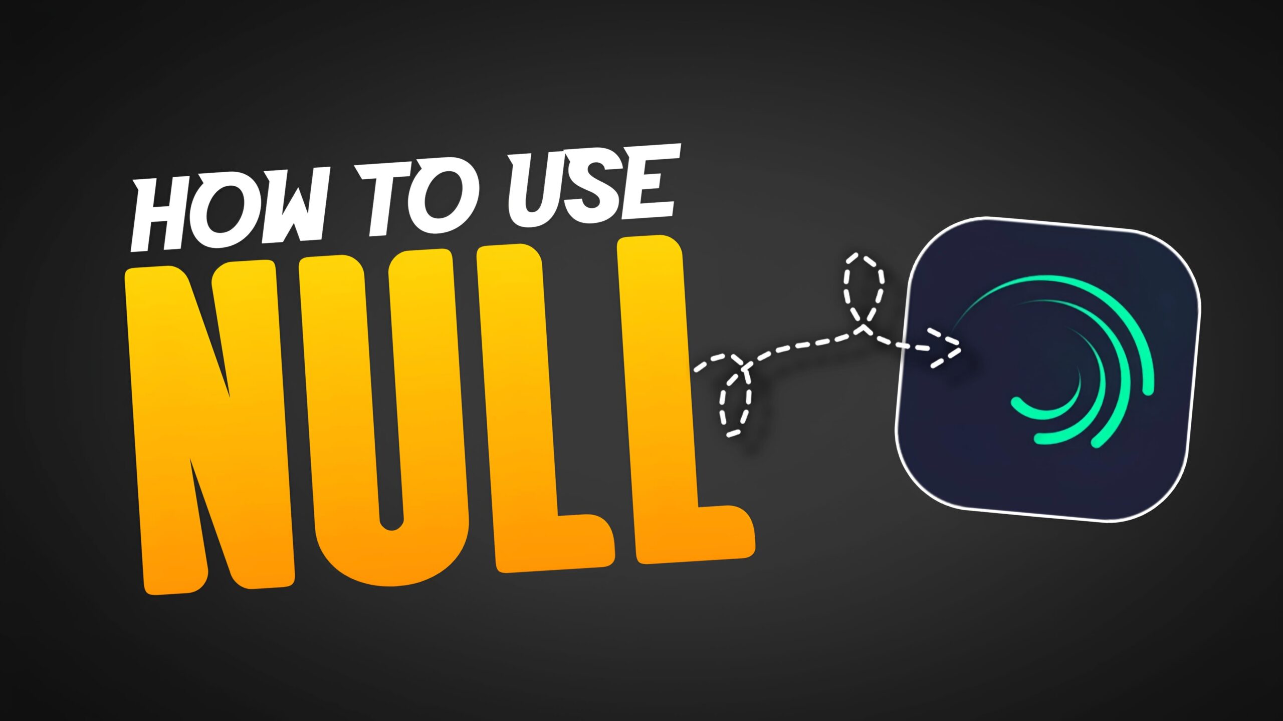 How to Use Null Objects in Alight Motion