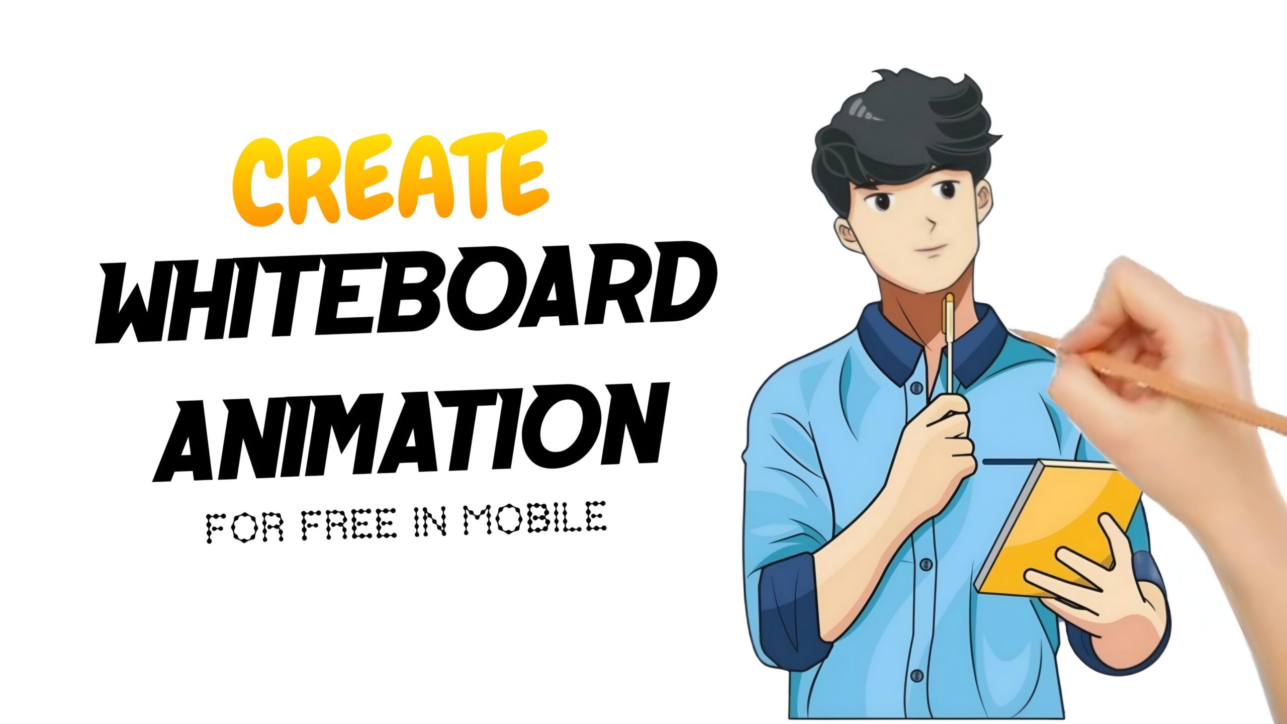 Create White Board Animation in Mobile