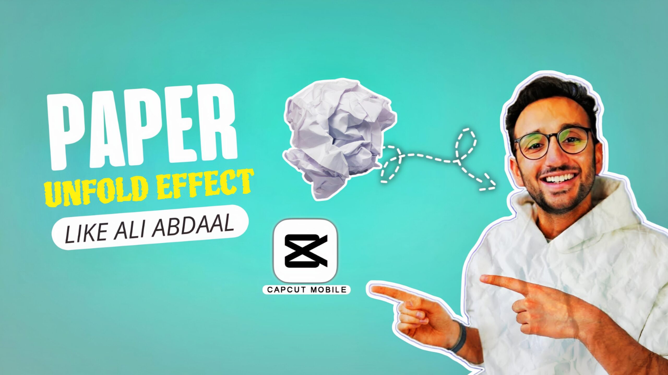 Paper Unfolding Animation like Ali Abadaal