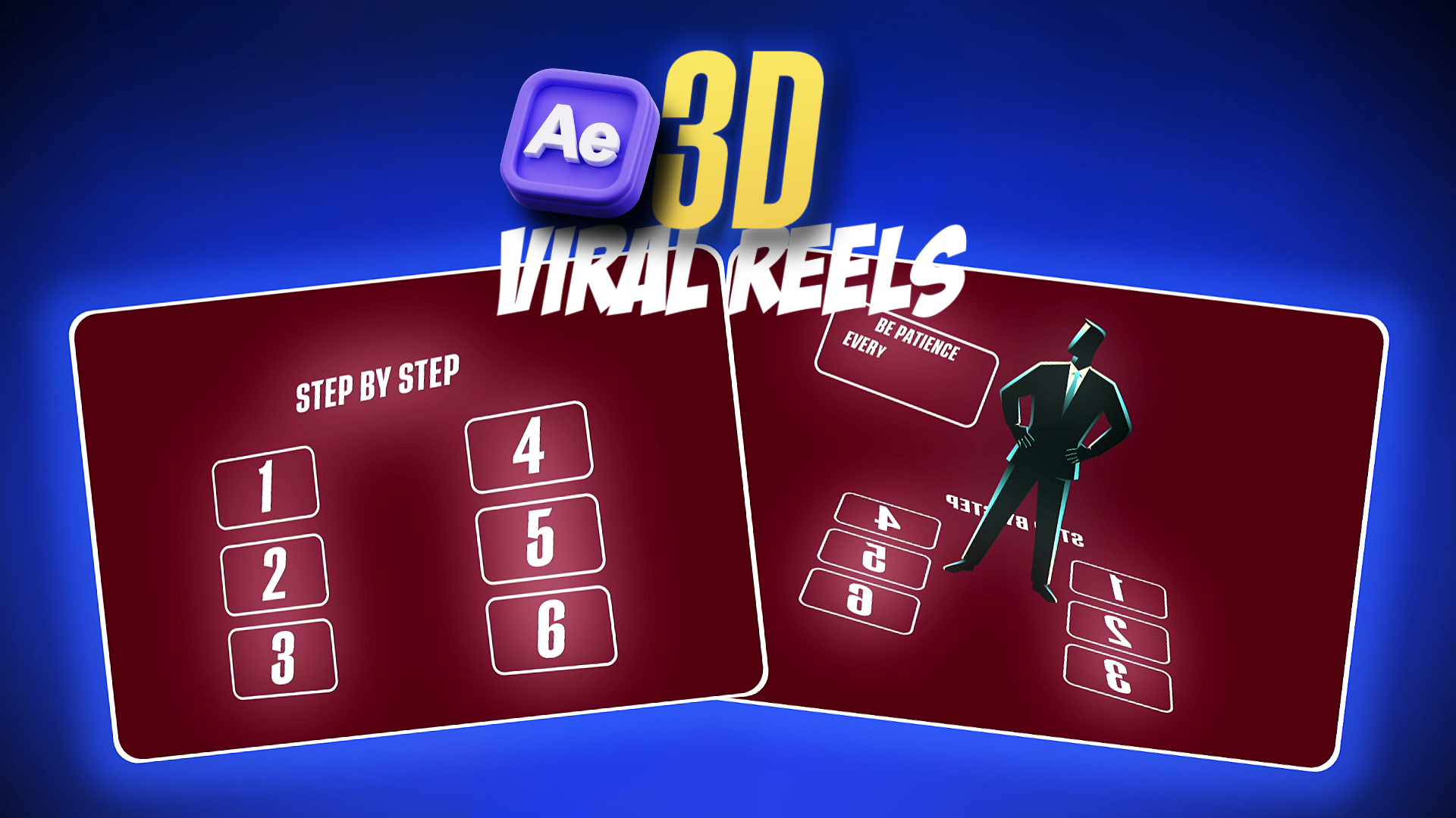 Create 3D Viral Reels in After Effects